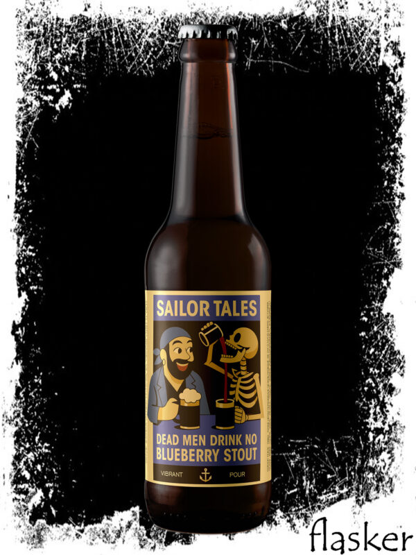 Vibrant Pour Dead Men Drink No Blueberry Stout 10° 330ml