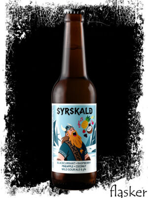 Flasker Syrskald (малина, порічки, ананас, кокос) 6.5% 330ml