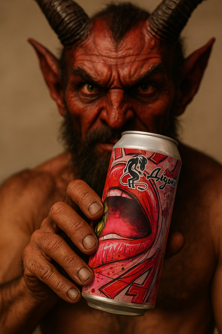 Дідько Kiss My Hops HAZY DIPA 7,6% 500мл (банка) - Зображення 2
