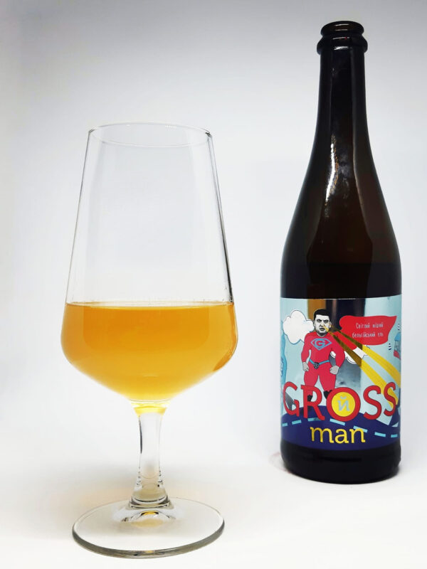 ZVIR GrossMan Belgian Strong 7%  [2019] 750ml - Зображення 2