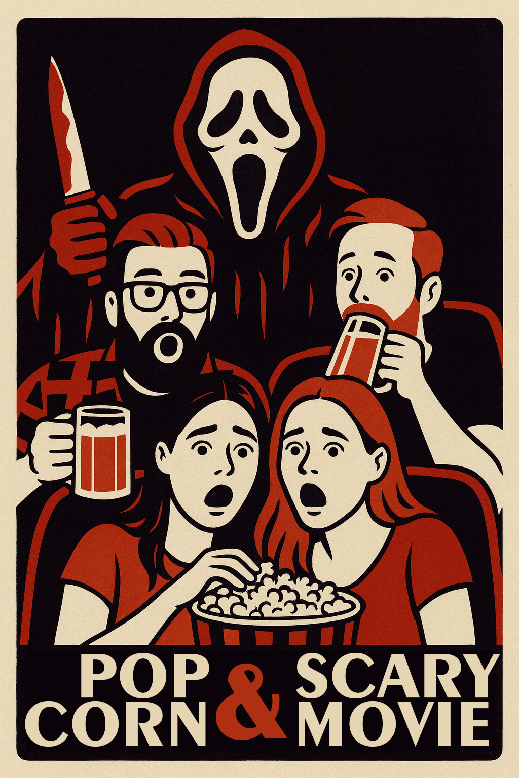 Flasker: PopCorn & ScaryMovie IS 8% 330ml - Зображення 3