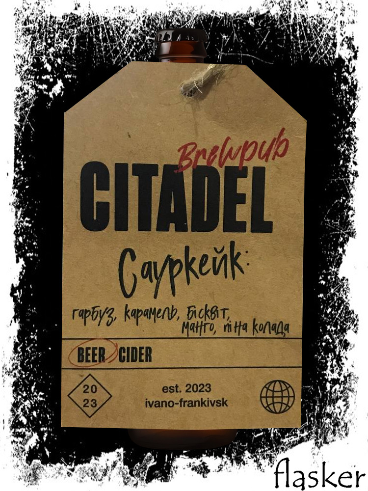 CITADEL Саур Кейк: Гарбуз, Карамель, Бісквіт, Манго, Піна Колада 5.5% 500ml - Зображення 2