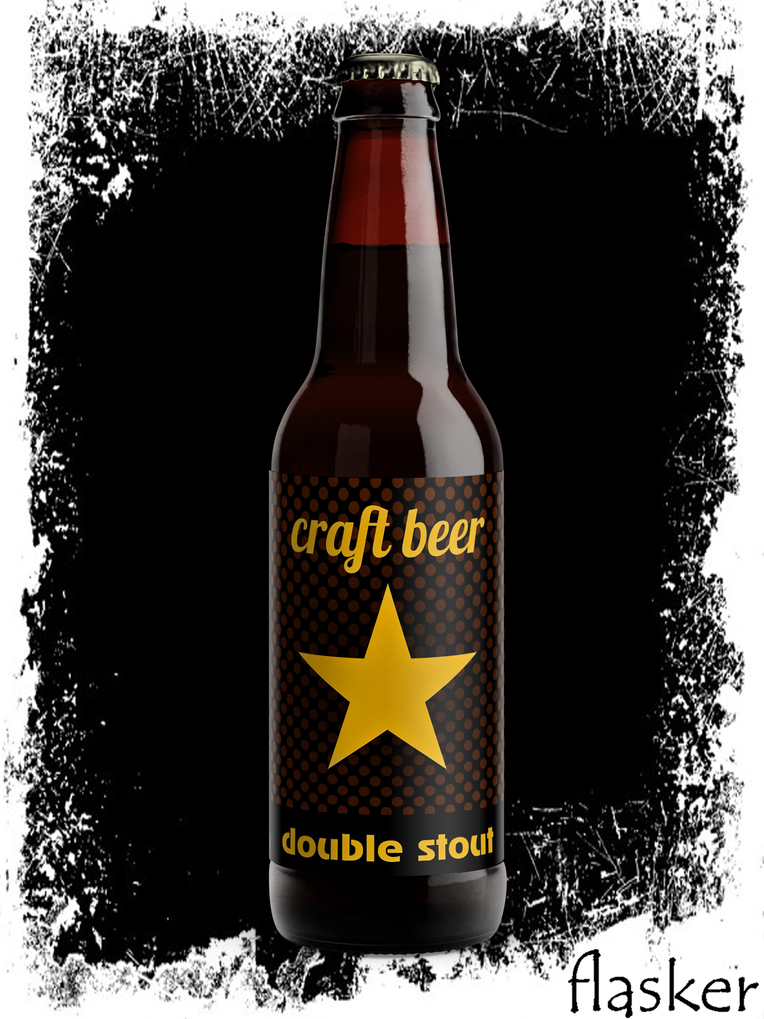 CRAFT STAR Double Stout 8% 330ml