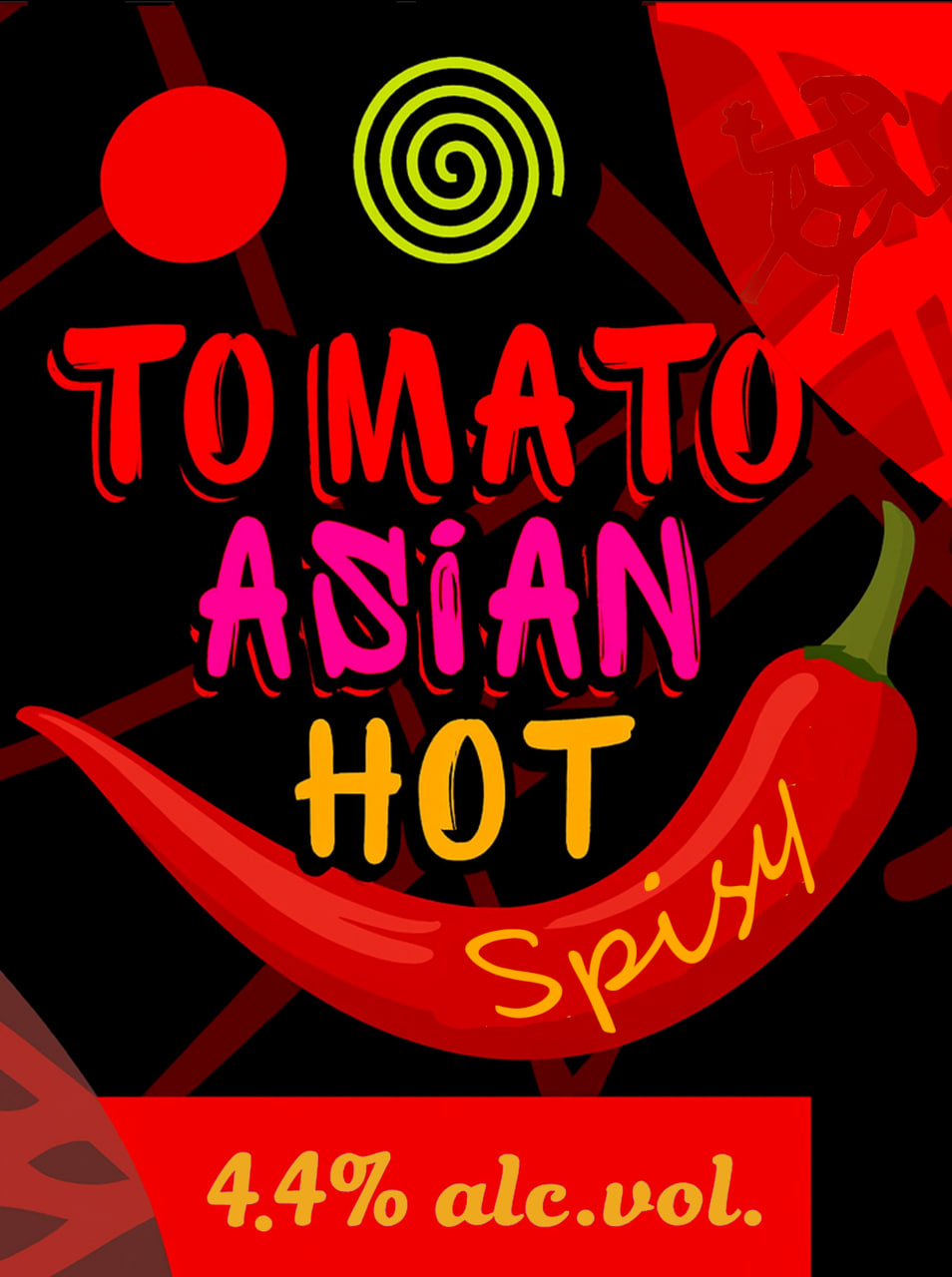 Tomato Asia Hot Spicy 4.4% 330ml - Зображення 2