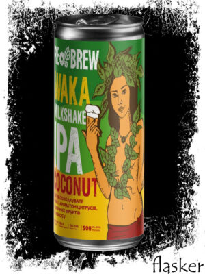 REBREW Waka Coconut Milkshake IPA 5.5% 0.5L