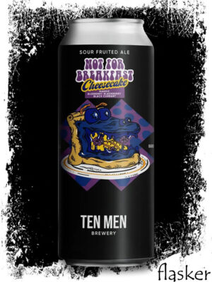 Ten Men NFB: Mango Blueberry Black Currant Cheesecake 5% 0.5л
