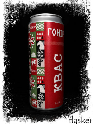 Гонір Квас / Kvass 0.5% (банка) 330ml