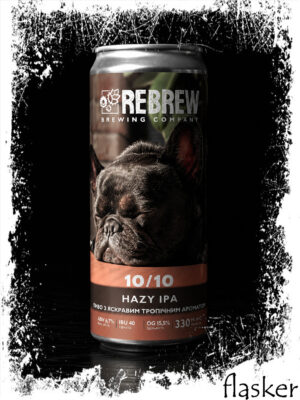 Rebrew 10/10 HAZY IPA 6,7% 0.33L