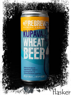 Rebrew Kupava Wheat 4,8% 330ml