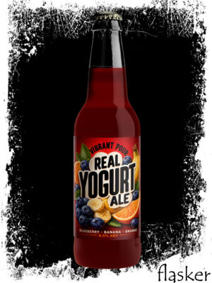 VibrantPour Real Yogurt Ale: Blueberry, Banana, Orange 6.5%