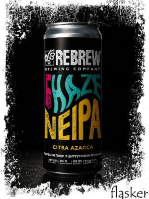 REBREW F*HAZE NEIPA CITRA AZACCA 6% 0.33L