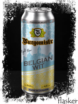 Burgomistr Belgian Wit 4.4% 500ml